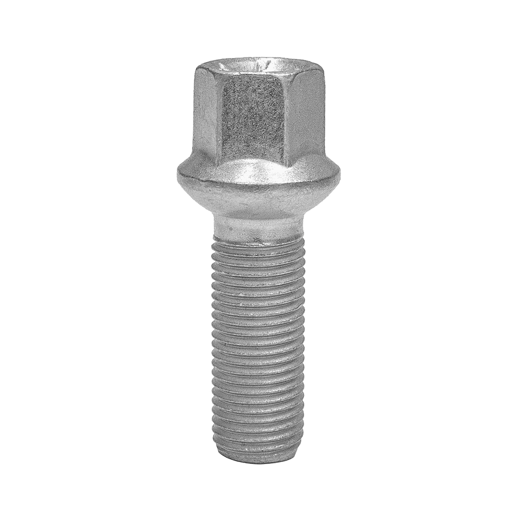 Boulon de roue M14x1.5 Sphérique R13 SW-17 L-33 argent