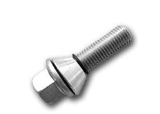 Boulon de roue M14x1.5 Cône 60° avec décalage SW-17 L-30 galvanisé