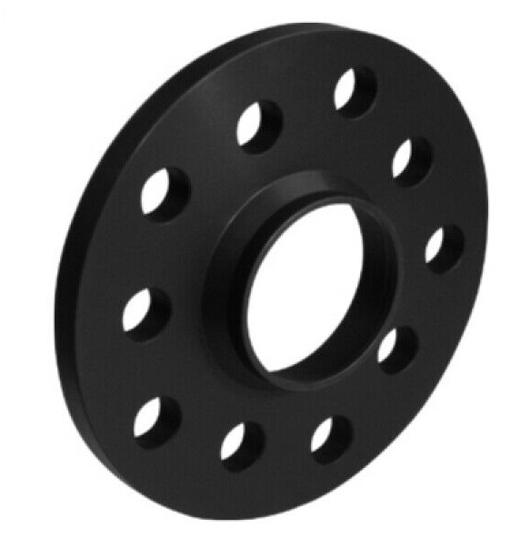 Entretoise ALU   15mm LK 98/5+1  NLB 58.1 noir anodisé