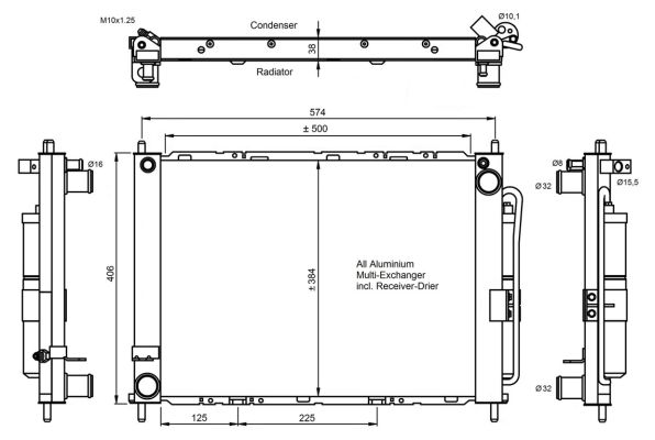 Radiateur, refroidissement du moteur | Module de refroidissement