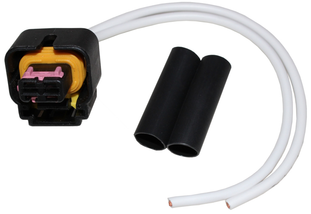 Kit de réparation fiche injecteurs diesel,  connecteur vanne de régulation de pression à la pompe haute pression Bosch Common Rail, 2 fils