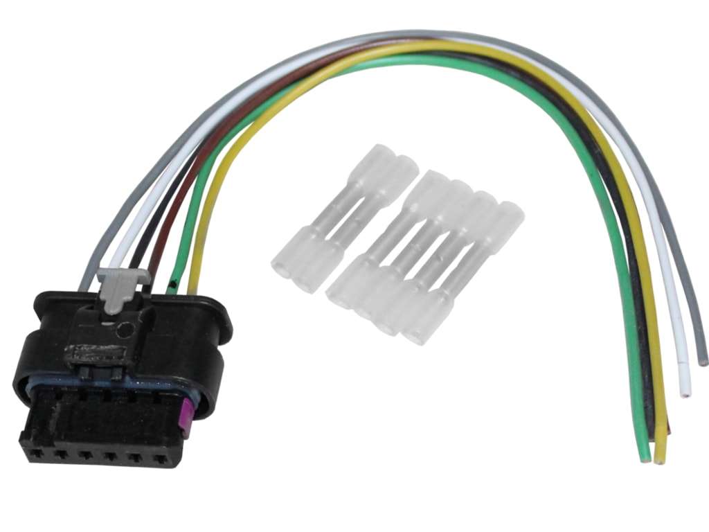 Kit de réparation feux arrière prise ovale, 6 pôles pour Fiat 500L / 500X