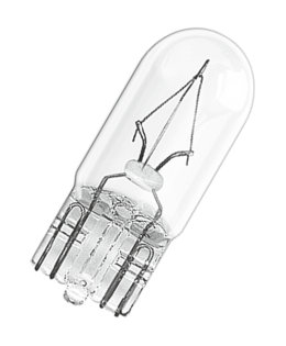 Lampada base in vetro 12V 3W