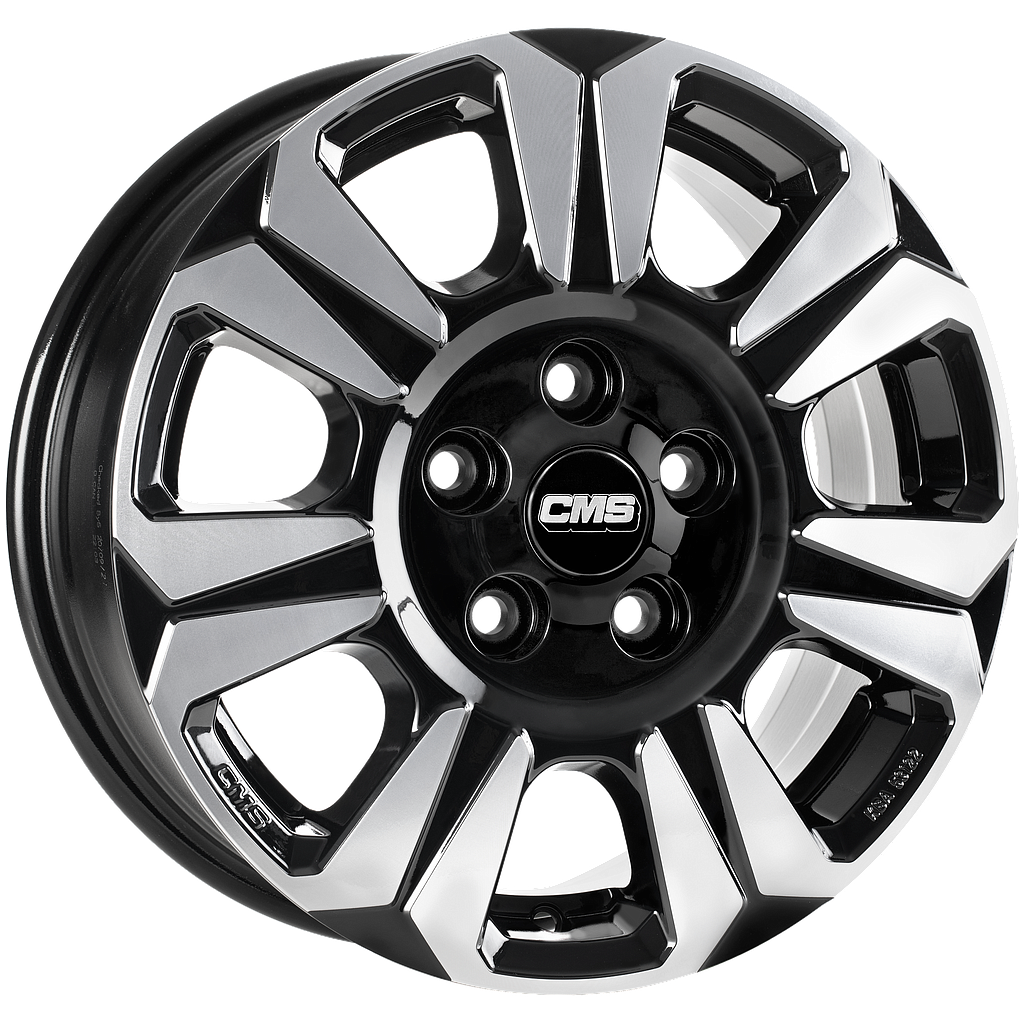 CMS C31 Diamant Schwarz Glanz 6.5x16 84.1 R14