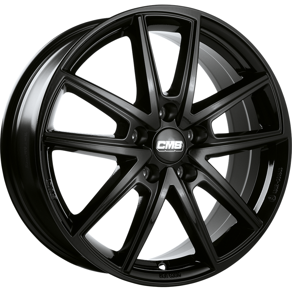 CMS C30 Schwarz Glanz 7x17 63.4 60° Kegel