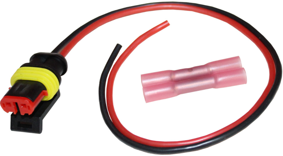 Rep.-Satz div. Elektrik Stecker fÃ¼r z.B. Leuchten, ZÃ¼ndspule 2-adrig, Wasserdicht