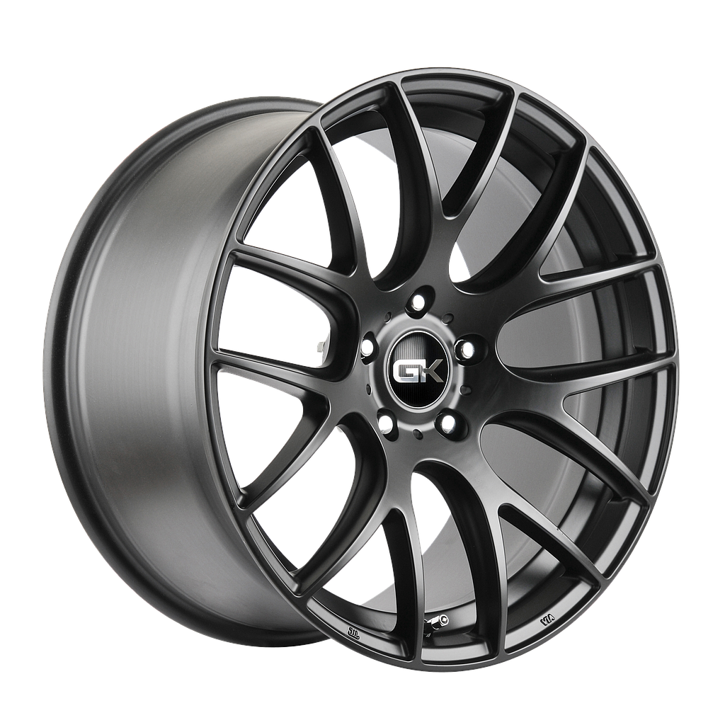 GK 227 Matte Black 8.5x19 63.4 60° Kegel