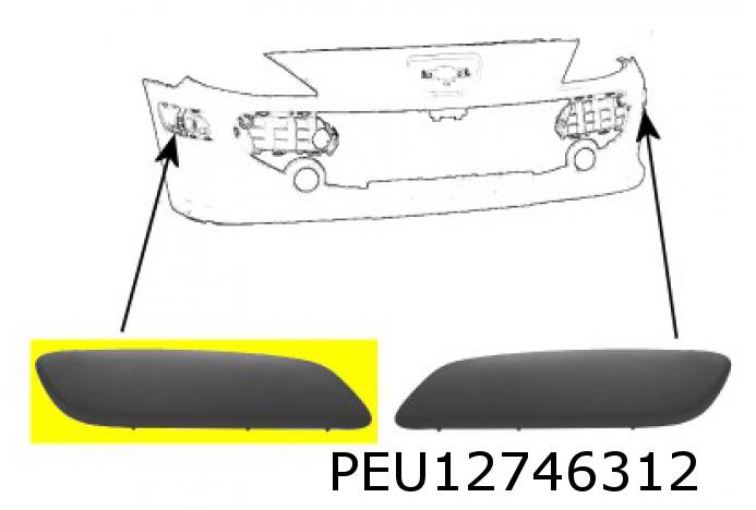 Schutzleiste 307 vorne rechts