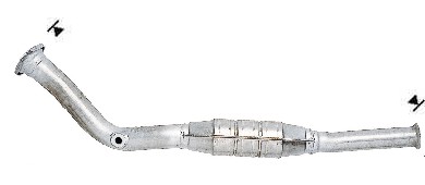 Xsara / Berlingo -8/00 / 306 -12/00 / Partner -8/00 (1.8i-8V/1.8i-16V) Katalysator