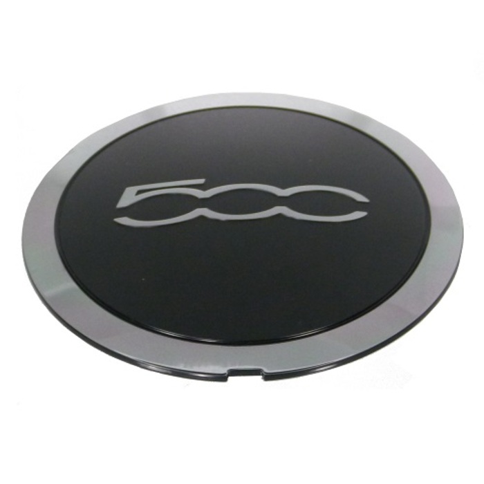 Couvercle jante chromé Fiat 500 2007-