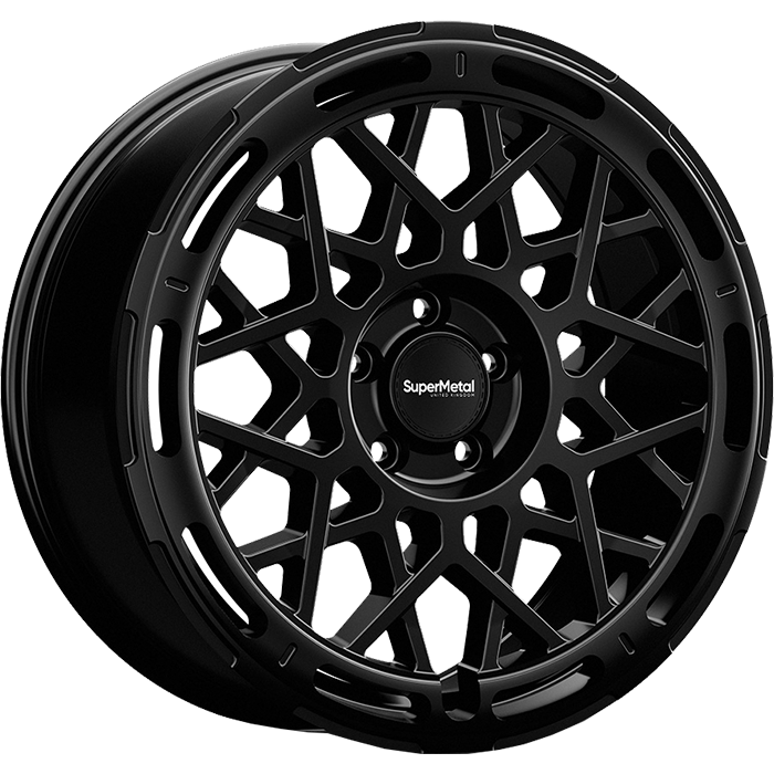 SuperMetal CAGE Matt Black 8.5x20 ET42 6x139.7 93.1