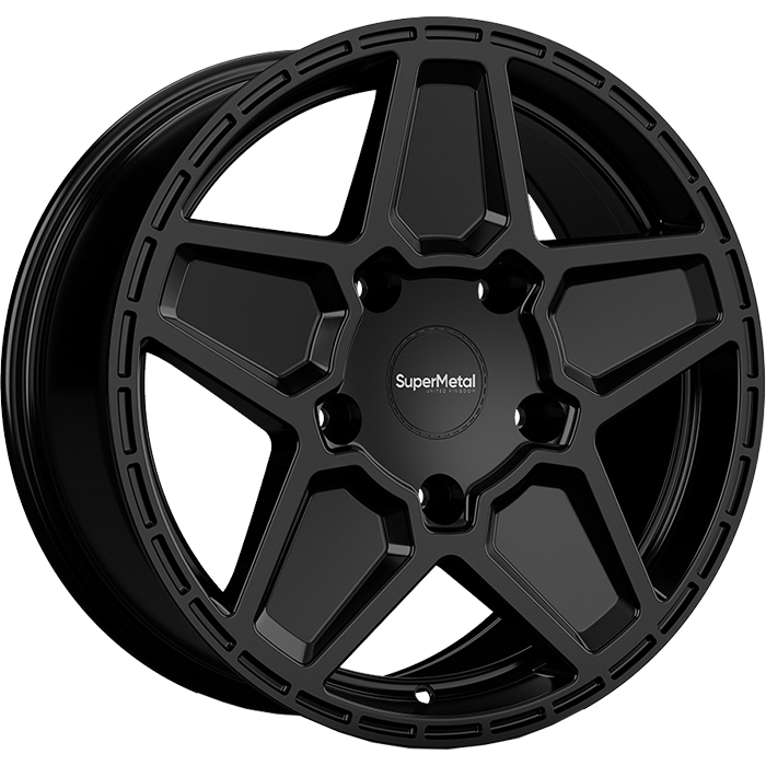 SuperMetal ROCKET Gloss Black 9.0x20 65.1
