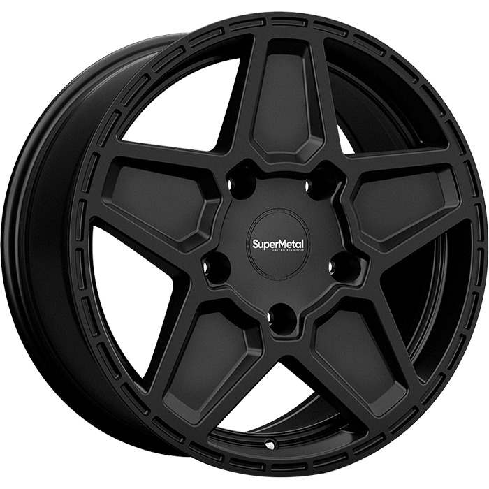 SuperMetal ROCKET Matt Black 9.0x20 72.5