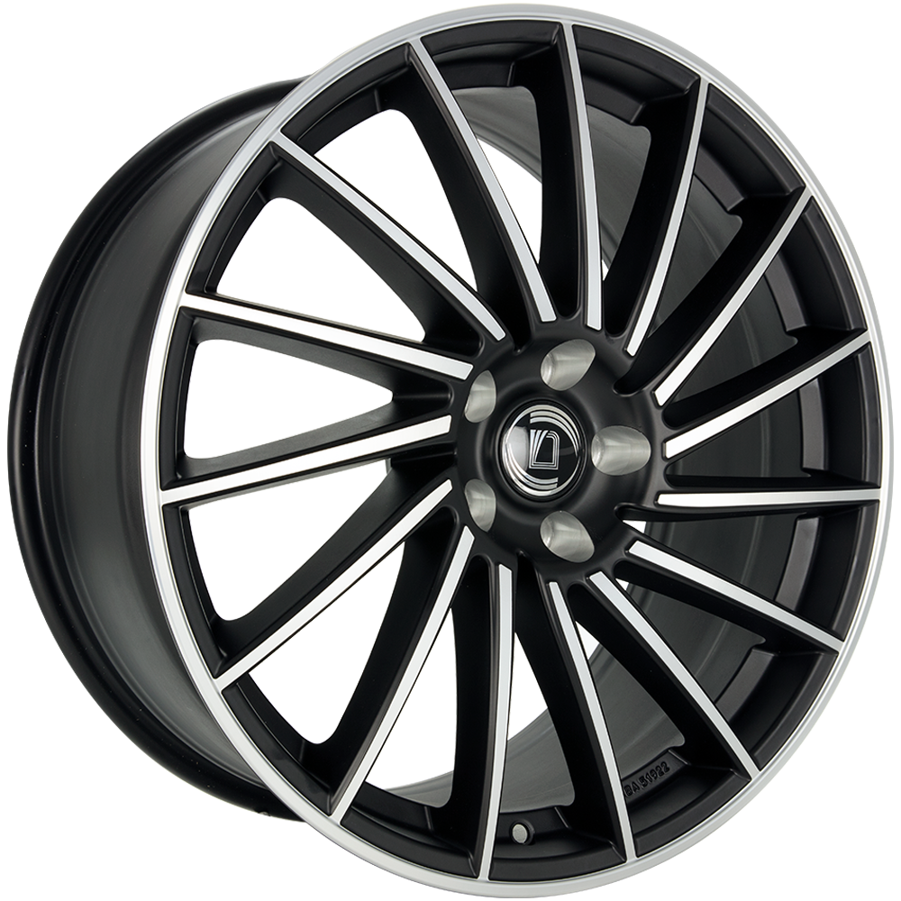 DIEWE Briosa neros machined 8.0x18 ET30 5x112 66.6