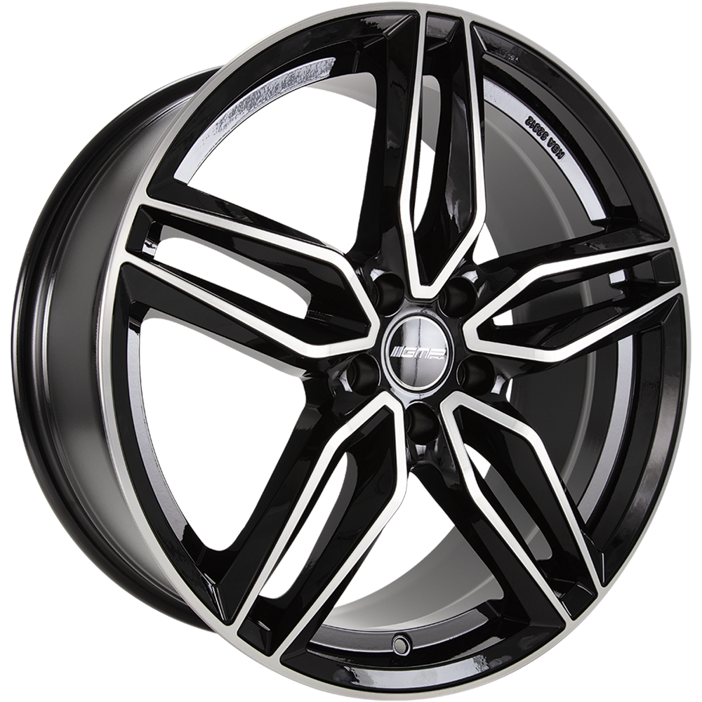 DIEWE FASTEN black diamond 8.5x20 ET45 5x112 66.6