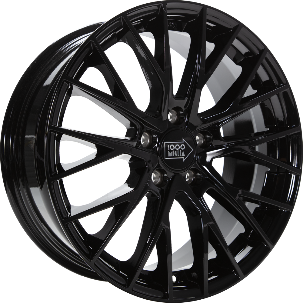 DIEWE MM1009 gloss black 8.0x18 ET40 5x108 72.2
