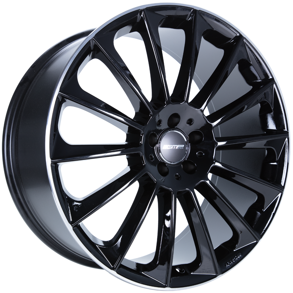 DIEWE Stellar black shiny diamond lip 9.5x20 ET35 5x112 66.6