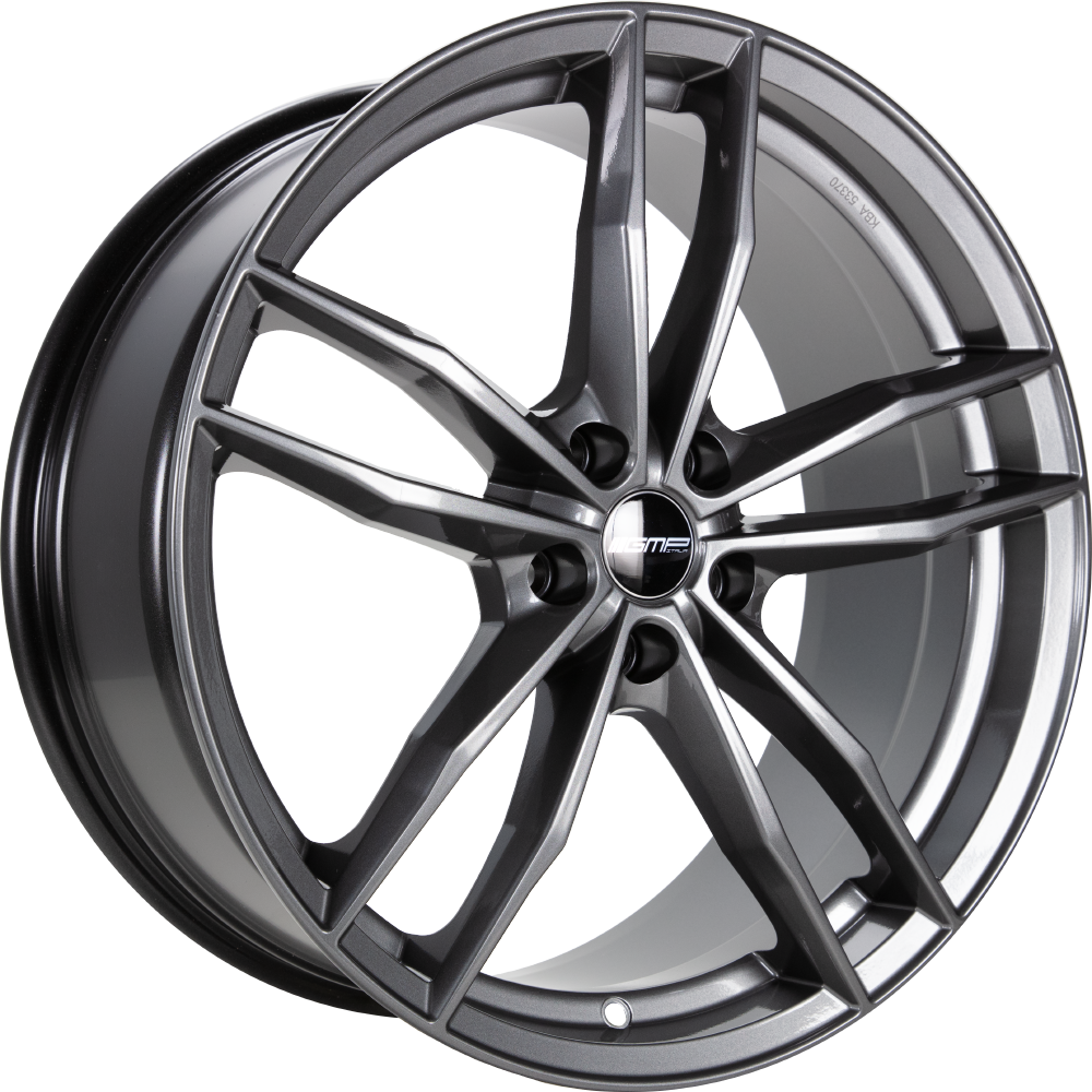 DIEWE Swan anthracite glossy 7.5x17 ET25 5x112 66.6
