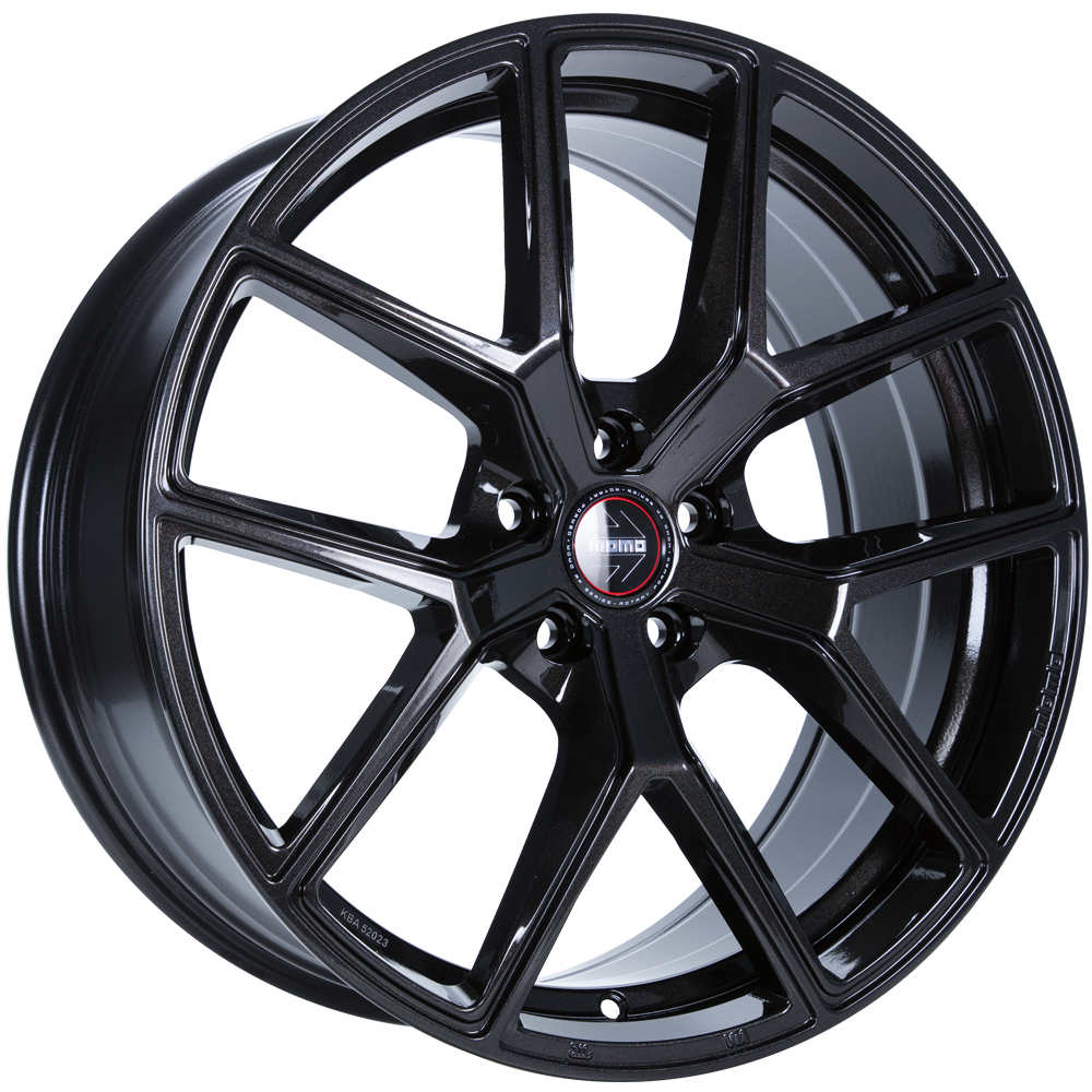 DIEWE RF01 stardust glossy black 8.5x19 ET47 5x112 66.6