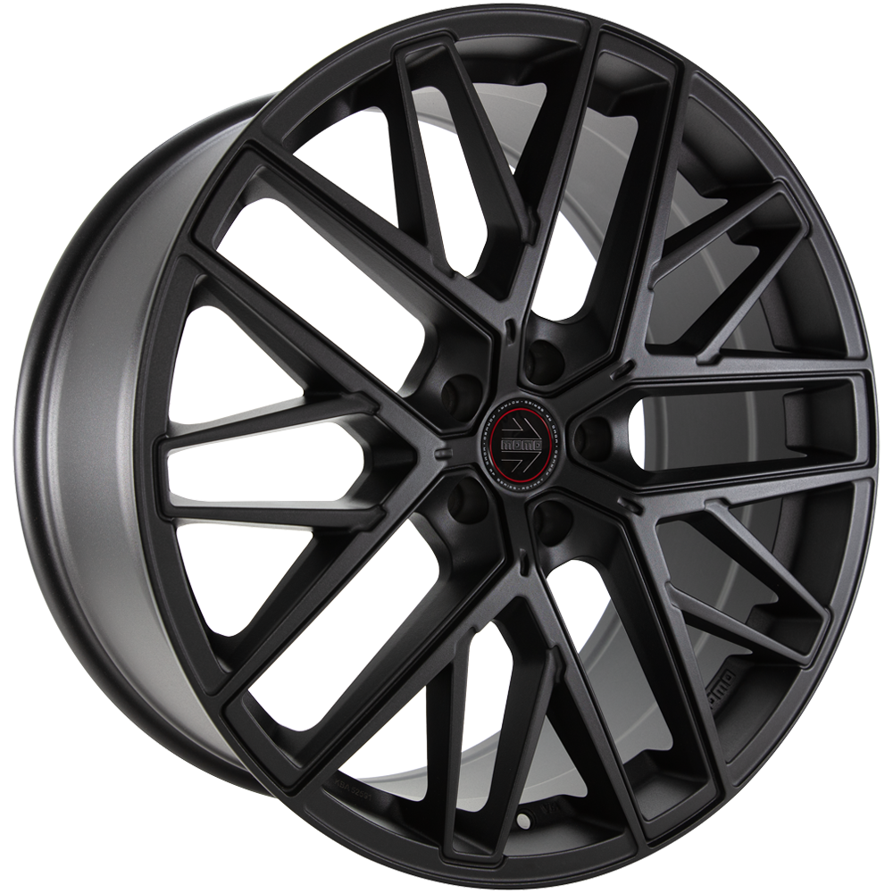 DIEWE RFX01 sandblast black 10.0x22 ET52 5x112 66.6