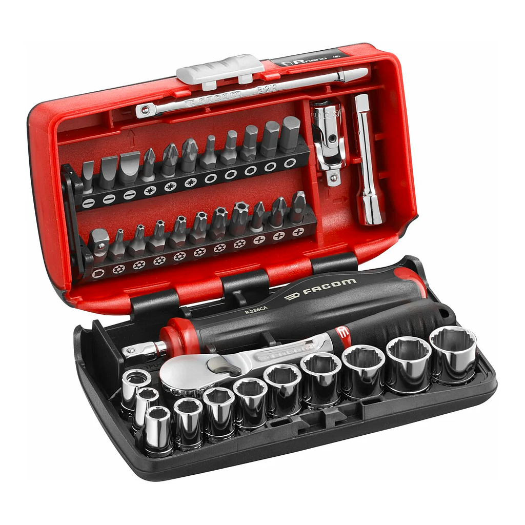FACOM R2 Nano Ogv Stecknuss-Set 6-Kant