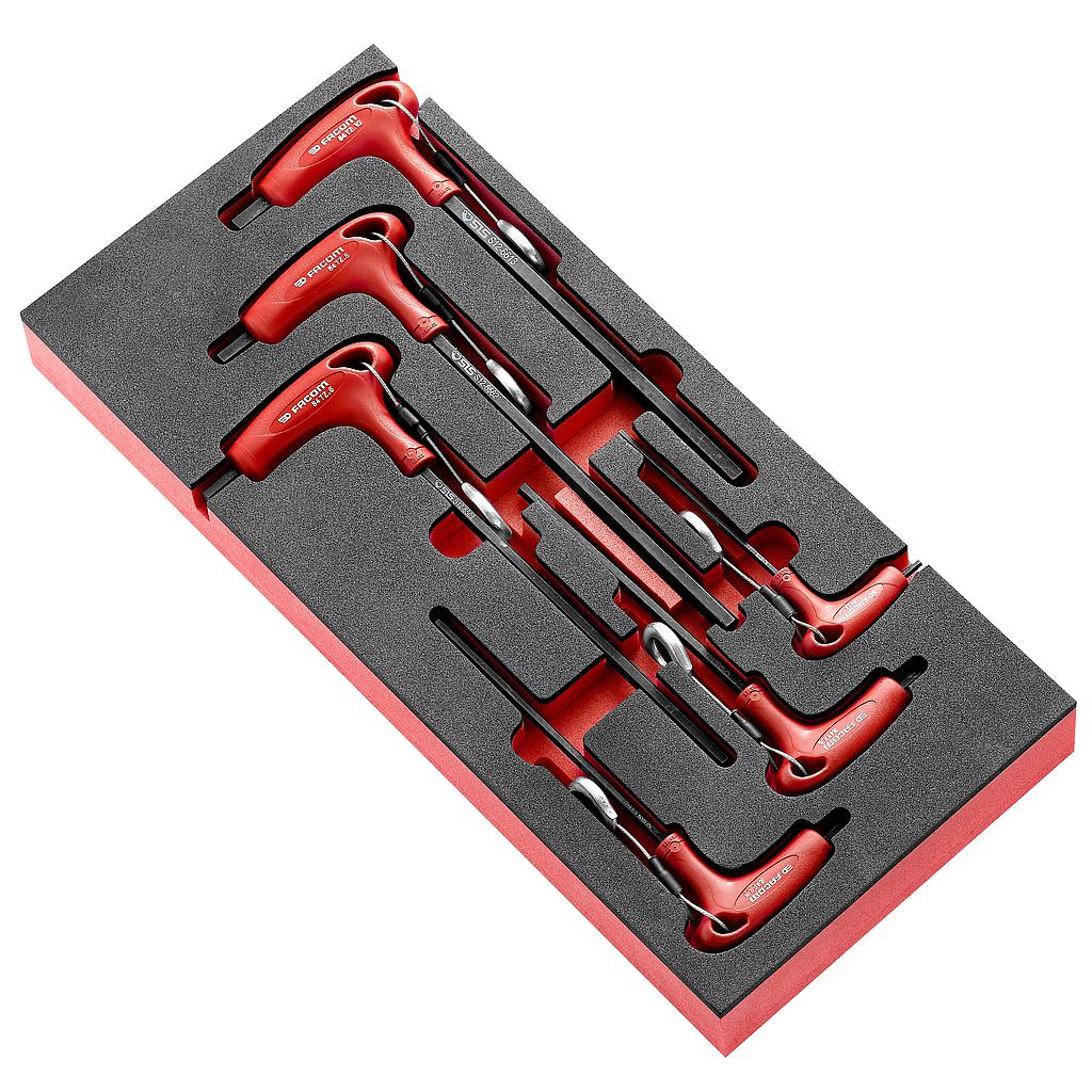 FACOM Sls Mod Mousse 6 Cles En T Hexa 3-10Mm