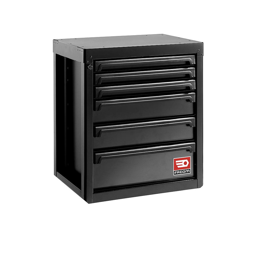 FACOM Rws Unterschrank 6 Schubladen, Schwarz