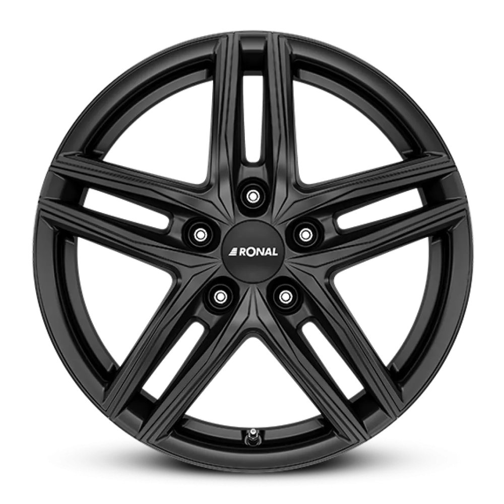 RONAL R65 JET BLACK-MATT 6.5x16 ET35 4x100 68.0