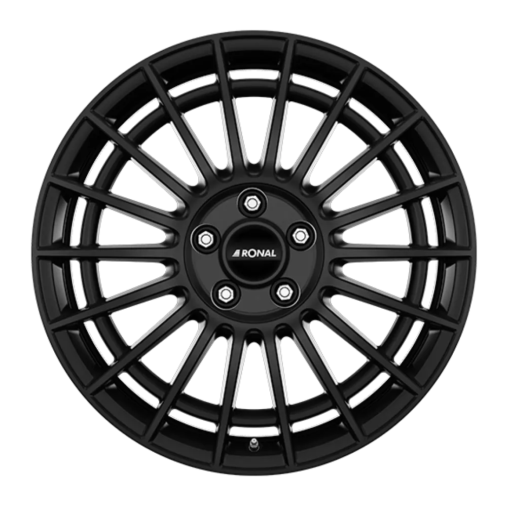 RONAL R73 JET BLACK MATT 9.5x19 ET45.1 5x114.3 64.3 EAB