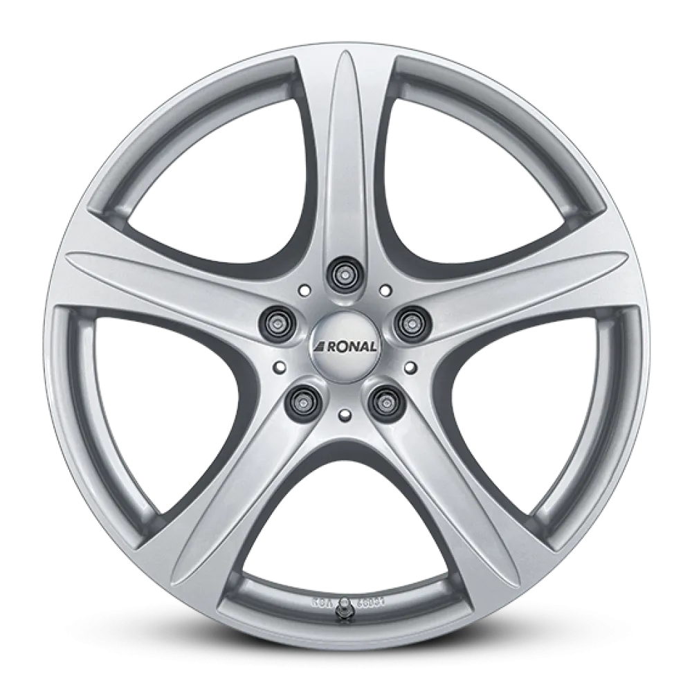 RONAL R55 SUV CRYSTAL SILVER 7.5x17 ET55 5x120 65.1 MX
