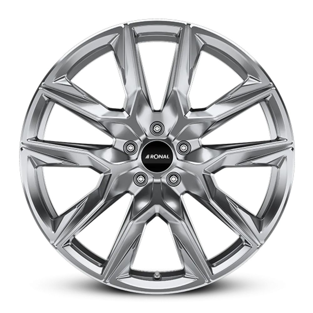 RONAL R71 PLATINUM SILVER 8.5x20 ET41.5 5x120 72.5