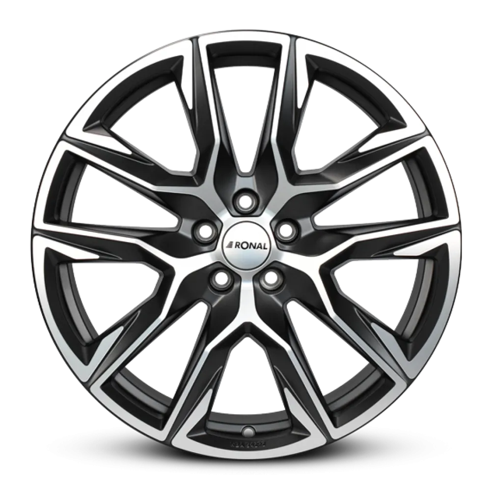 RONAL R71 ORBIT GREY-MATT-FRONT CUT 9.5x21 ET60 5x130 71.6
