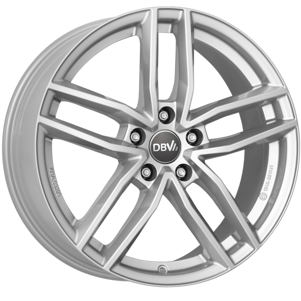 DBV Andorra TR silver 8.0x18 ET44 5x112 57.1