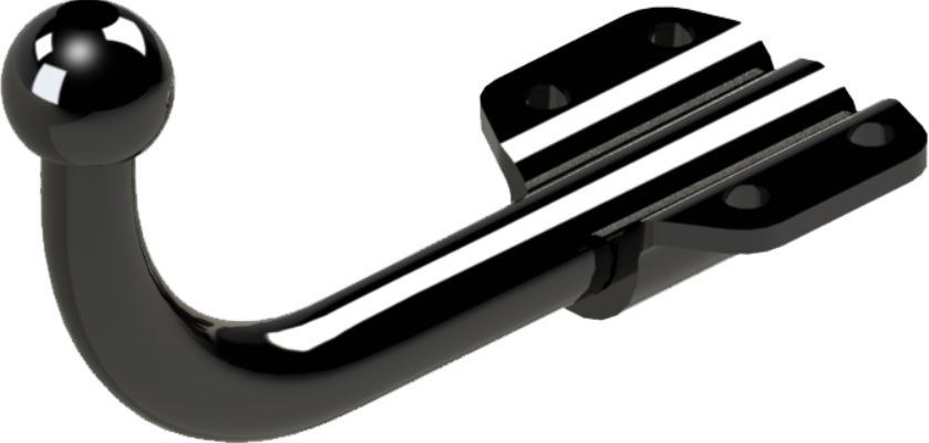 Anhängerkupplung starr Jeep Cherokee KL