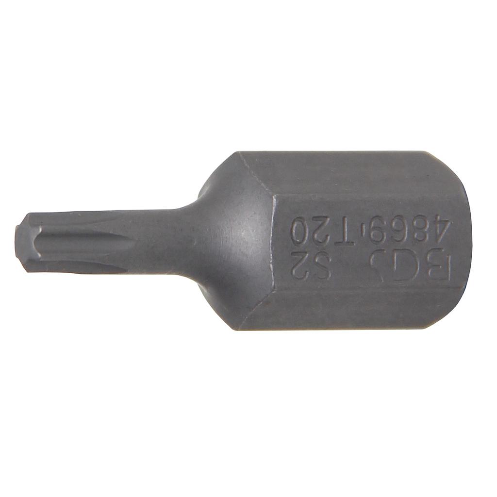 Bit | Antrieb Aussensechskant 10 mm (3/8") | T-Profil (für Torx) T20