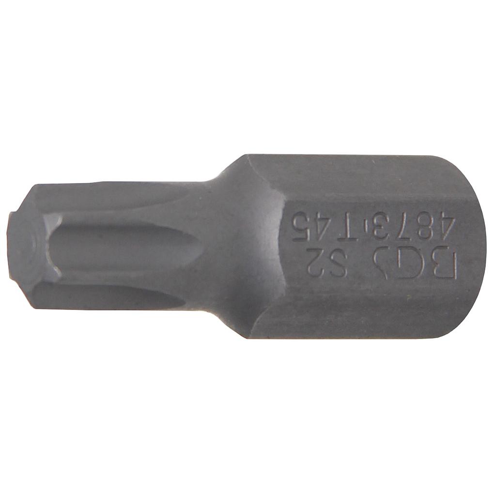 Bit | Antrieb Aussensechskant 10 mm (3/8") | T-Profil (für Torx) T45