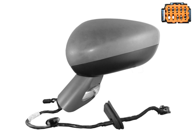 C5 spiegel L (elb. / verwarmd)(el. inklapbaar) (primer)