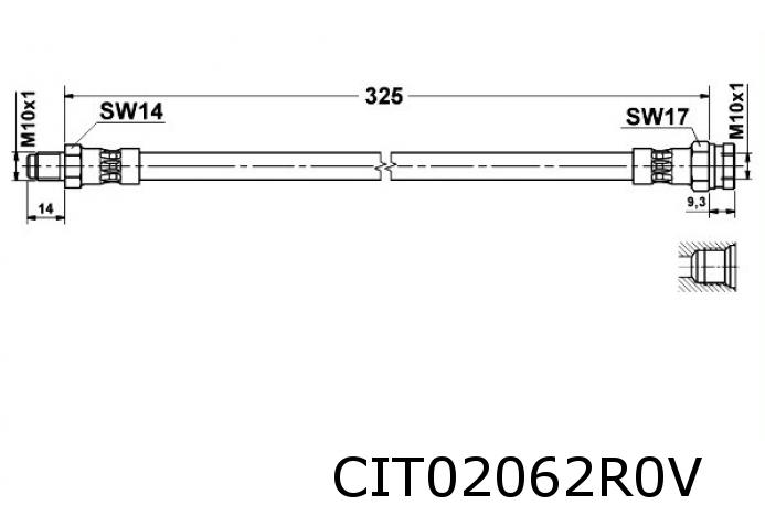 AX / Visa Benzine remslang voorzijde