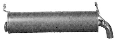 ZX (1.4i/1.6i) achterdemper