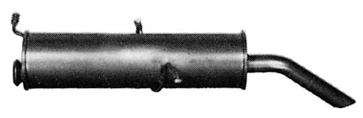 ZX Break (1.4i/1.6i/1.8i/1.9D) achterdemper